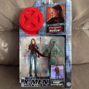 Marvel X-Men The Movie Anna Paquin as Rogue - Toy Biz Action Figure 2000 NEW!